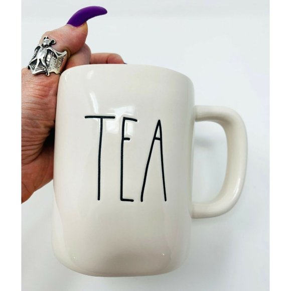 RAE DUNN TEA Coffee Mug LL Long Letter ~ Magenta Artisan Collection Farmhouse - Picture 7 of 7